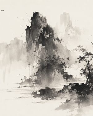 Between Ink and Air